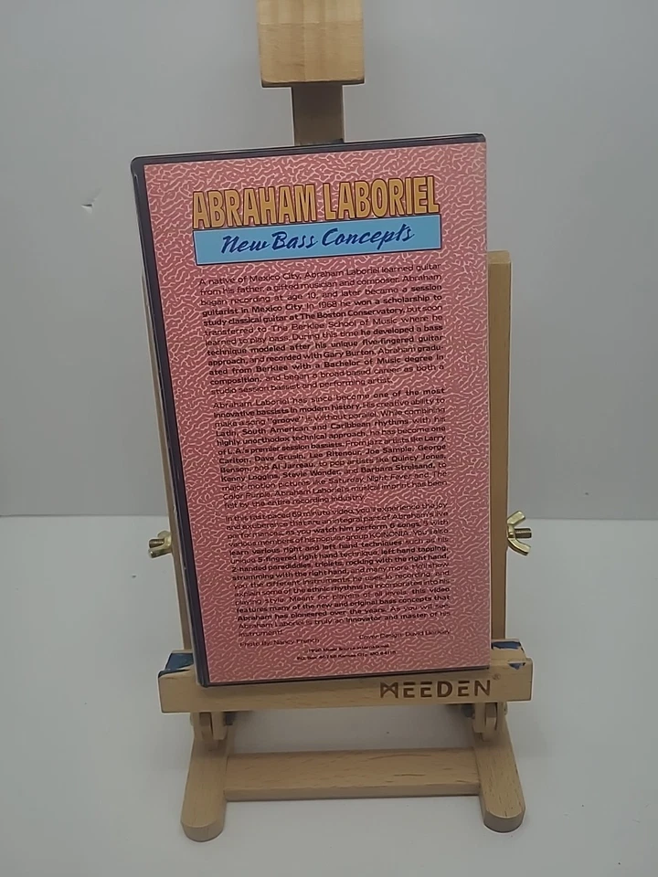 Abraham Laboriel "New Bass Concepts" - VHS - Image 2 of 3