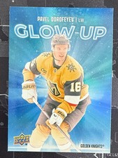 2025-26 Upper Deck Glow-Up #GU22 Pavel Dorofeyev Vegas Golden Knights