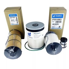 Oil & Fuel Filter Kit For Freightliner DD13 DD15 DD16 P551063 P551011 P551005
