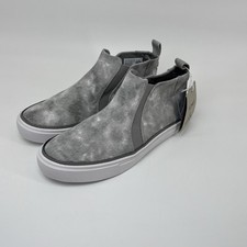 BRAND NEW TOMS Sneakers Women's Size 6 Gray Bryce Slip-On Mid Top Shoes grey