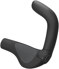 Ergon GP5 Evo Lock-On Ergonomic Grips - Large, Rubber-Insert, Multi-Position