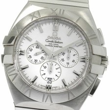Omega 1514.20 Constellation Double Eagle 41mm White Automatic Chronograph