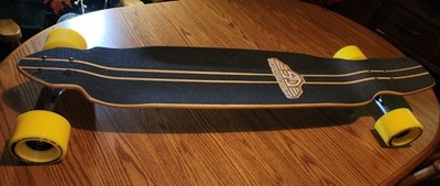 G&S Gravity Skateboards 43'' Drop Kick Cutaway, 13'' Slappy's n 100mm Boa's, NOS.