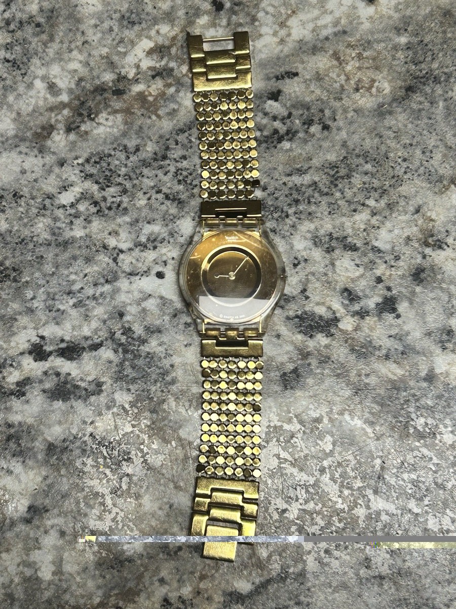 Vintage Swatch Skin Gold SFK127A | eBay