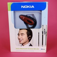 Nokia BH-202 Auricolare Bluetooth NON testato, imballato, pezzo da collezione anni 2000