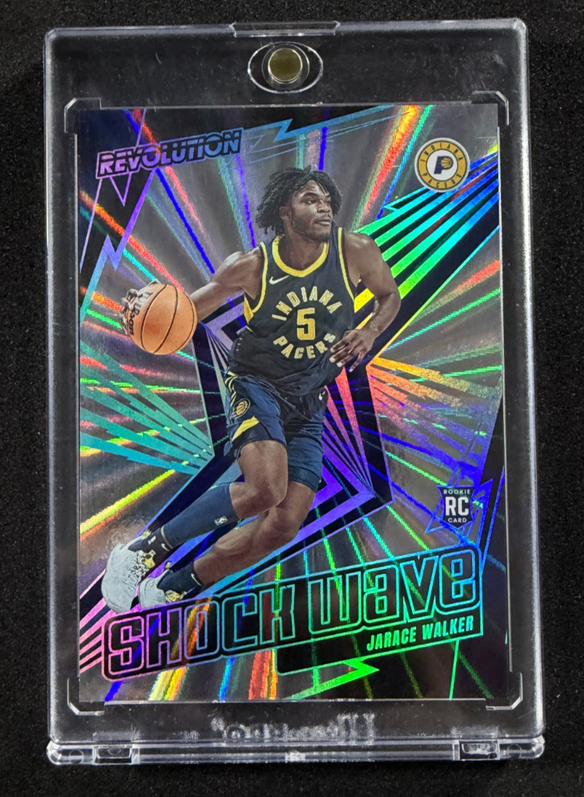 2023-24 Panini Revolution Jarace Walker Sunburst Shockwave Rookie Card /75 RC
