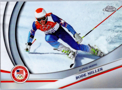 2026 Topps Chrome US Olympic & Paralympic #11 Bode Miller Alpine Skiing Card