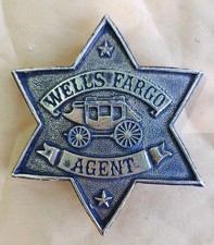 Obsolete Wells Fargo Agent Badge