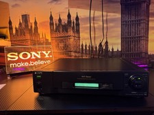 Sony SLV-E80 Video Cassette Recorder Working Order with Remote