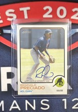 2022 Topps Heritage Minor League Edition - Real One Autographs Reginald Preciado
