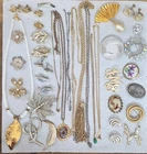 Huge Vintage Estate Mixed Costume Jewelry Lot Coro Trifari Crown MCM Crafted