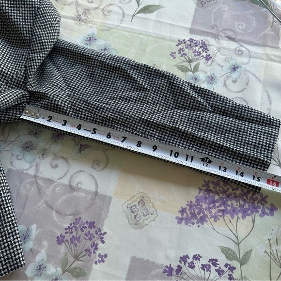 Pendleton Houndstooth Blazer Pure Virgin Wool One… - image 10