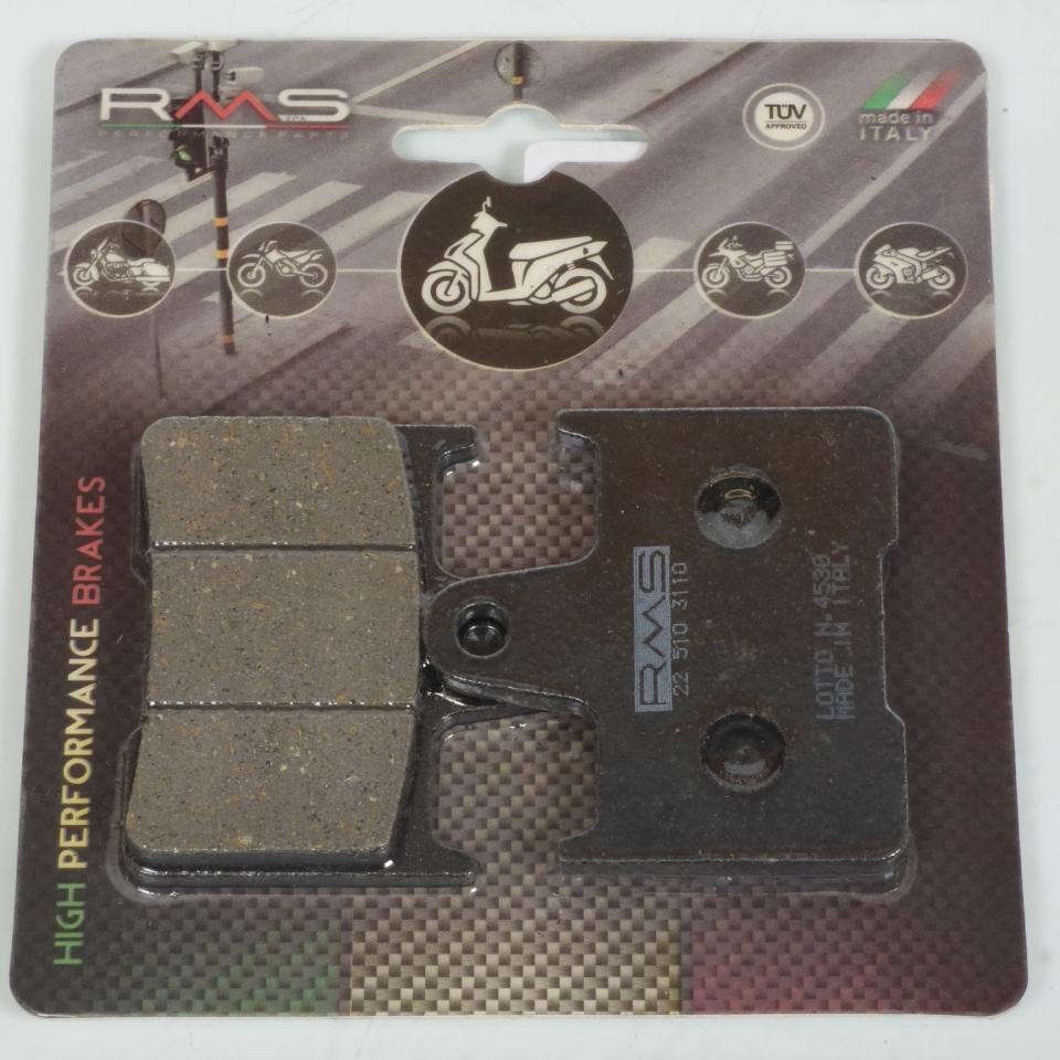 Plaquette de frein RMS arrière contre les sifflements sur Suzuki GSX-R 1000 2003