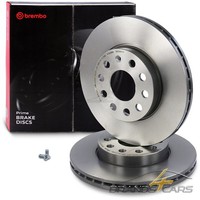 Brembo 2X Bremsscheibe Vorne FÜR Audi A3 8V Seat Leon Skoda Octaviva 3 VW Golf 7