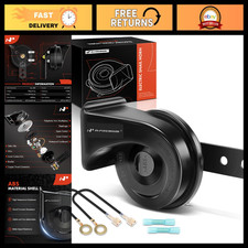 Universal 12V Electric Snail Horn - High Decibel 110dB - Loud Car Horn Upgrade