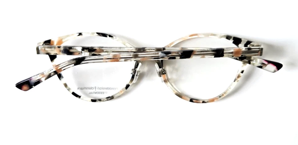 PRODESIGN 3605-1 C6524 OJO DE GATO UNISEX BORDE COMPLETO GAFAS AUTÉNTICAS 50-17-145 Foto 2 de 4