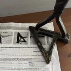 Texas Confederate 4th Cavalry Regiment Branding Iron with Document Details