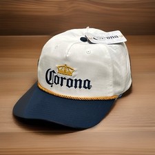 Concept One Casquette de baseball unisexe pour adulte Corona Extra Dad en coton avec logo brodé, casquette de baseball réglable, bleu