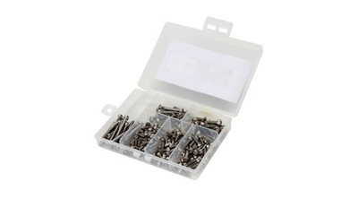 DYN7904  Stainless Steel Screw Set: Traxxas 1/16 E-Revo