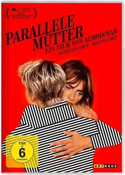 Parallele MüTter | Pedro AlmodóVar | Deutsch | DVD | 1X DVD-9 | 2022 | Arthaus-image