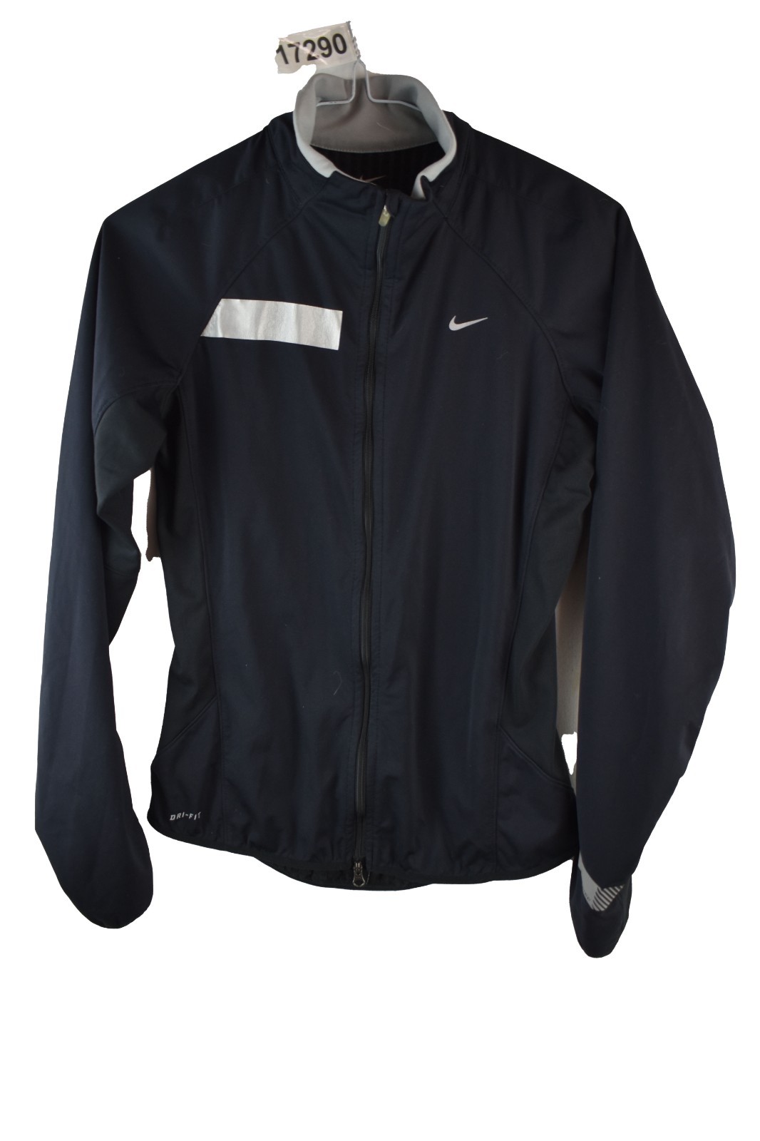 SACAI X NIKE NIKE Giacca Nera Track Taglia S Donna Dri Fit Sport Allenamento Corsa Palestra Casual