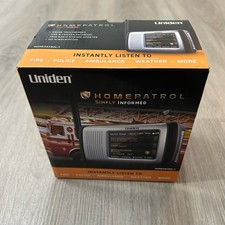 Uniden HomePatrol-1 Touchscreen Digital Radio Scanner Police Fire