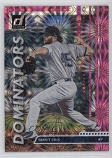 2020 Panini Donruss Dominators Pink Fireworks Gerrit Cole #D-3 3hd