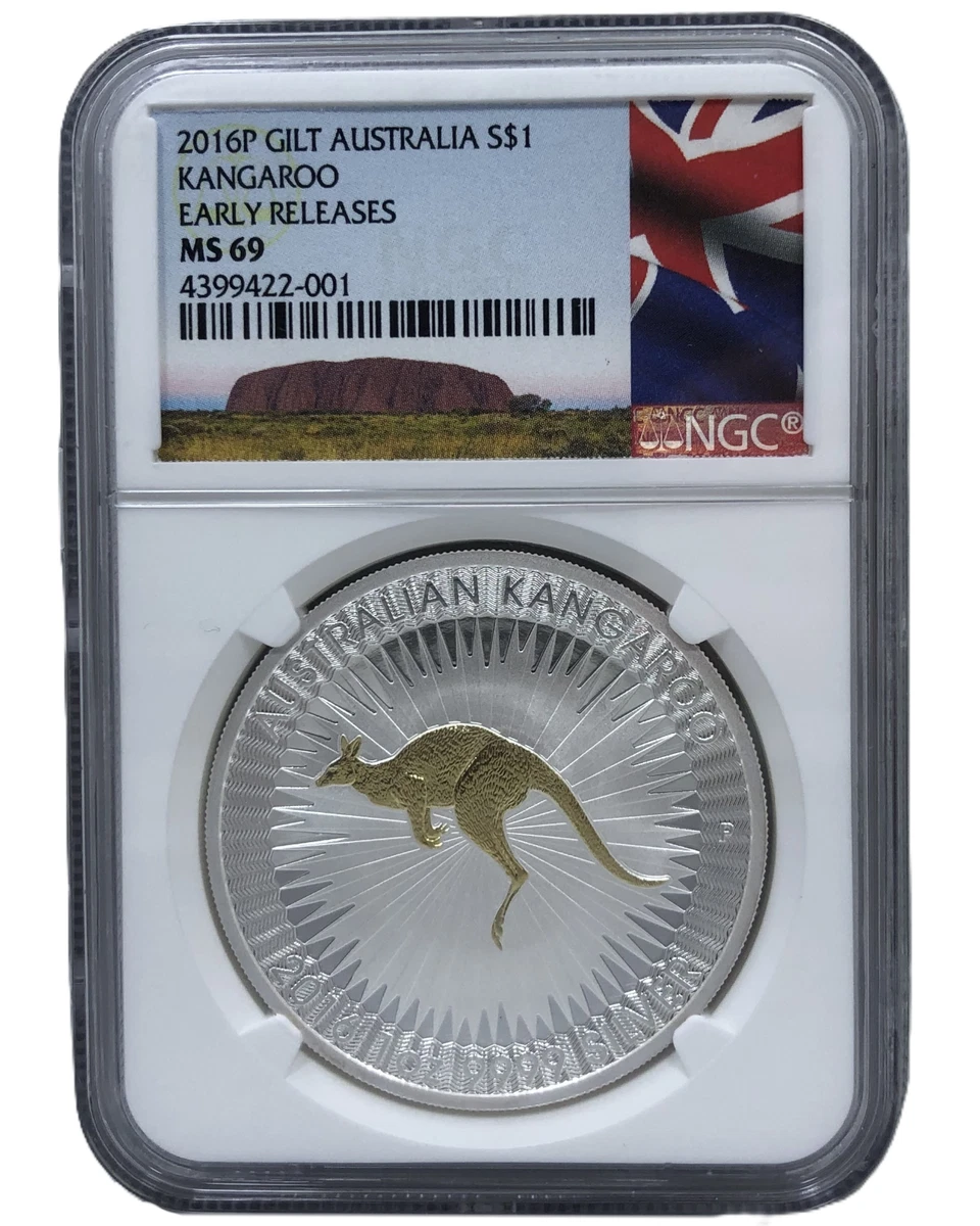 Australian Nugget/Kangaroo NGC Certified Gold Bullion Coins for