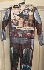 NEW JAZWARES STAR WARS THE MANDALORIAN KIDS PREMIUM COSTUME SIZE Med 8