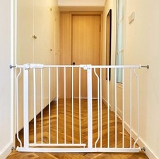 BALANCEFROM EASY WALK-THRU SAFETY GATE FITS 43.3 - 48" OPENINGS, 30" TALL