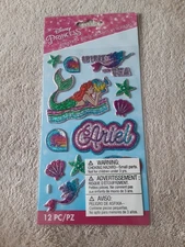 EK Success Disney Little Mermaid 3D sticker pkg (free ship $20 min US only)