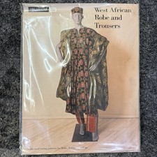 Folkwear #156 West African Robe And Trousers Sewing Pattern, Vintage, Uncut