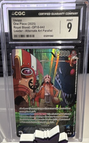 Usopp (Parallel) graded CGC 9 for sale on eBay