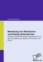 Bewertung Von Wachstums- Und Startup-Unternehmen Nicolas Heinrichs