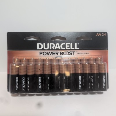 Duracell AA Power Boost Batteries 24 Count  New Sealed
