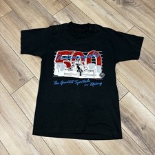Vintage 90s 80s Indianapolis 500 Made In USA Named Race Shirt Sz Small S VTG