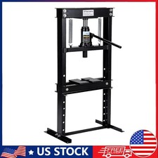 12 Ton Hydraulic Press Benchtop Hydraulic Shop Press H-frame Garage Floor Press