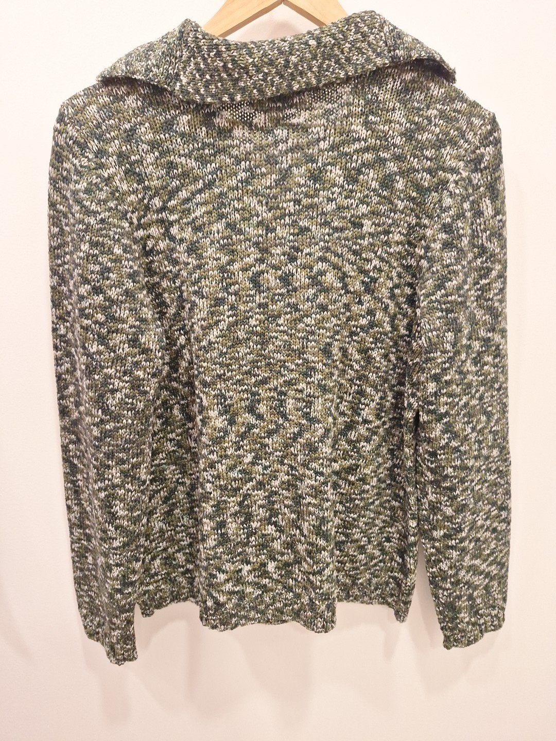 Christopher & Banks Large Collared Cardigan Sweater Button Up Long ...