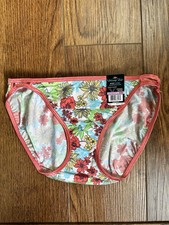 EXTRA RARE NWT Size 6 M Vanity Fair Illumination String Bikini Panties 18108
