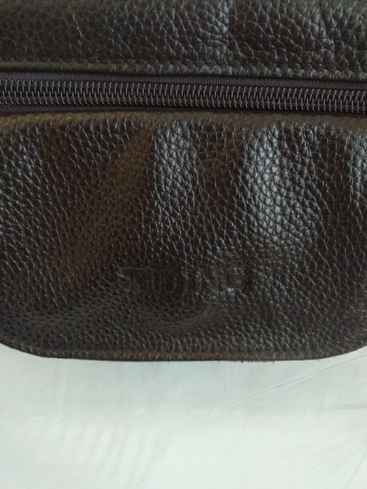 Bolso de hombro Tiding vintage de cuero para hombre usado Foto 2 de 4