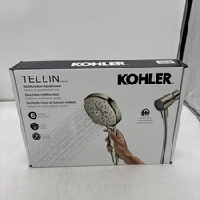Kohler Tellin Multifunction Handshower 5 Spray Settings Brushed Nickel M63E