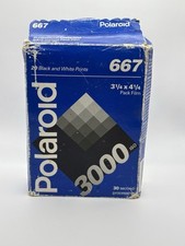 Polaroid 667 - Black & white instant film ISO 3000 10 Polaroid 667 - Black & white instant film ISO 3000 10