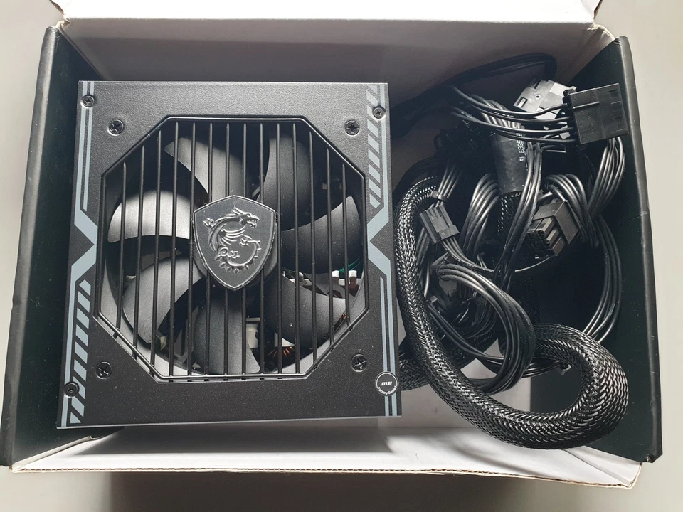 MSI MAG A650BN Netzteil, 650W, 80 Plus Bronze zertifiziert, ATX-Netzteil - Bild 3 von 4