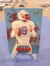 Steve McNair 1997 Fleer Ultra #4 Play of the Game Insert Houston Oilers