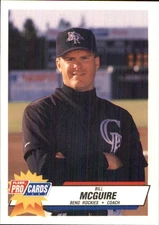 Bill McGuire 1993 Fleer ProCards #3285 RC Bend Rockies *AutographDen*