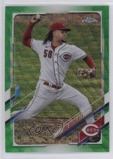 2021 Topps Chrome Green Wave Refractor 29/99 Luis Castillo #31 8k4