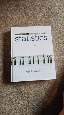 Introductory Statistics Textbook by Neil Weiss (2016, Hardcover) 10th Edition