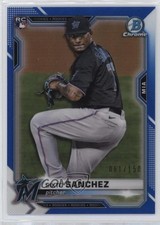 2021 Bowman Chrome Blue Refractor 61/150 Sixto Sanchez #78 0sb5