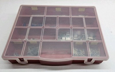 Lot of Assorted  Electronic Components Capacitors, Resistors, Voltage Regulators