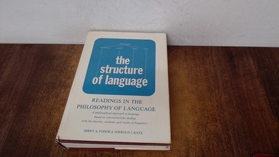 			The Structure of language, Jerry A. Fodor/Jerrold, Prentice Hall,		